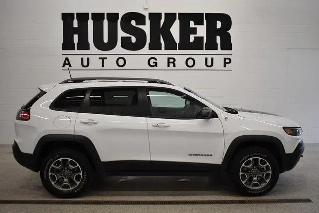 used 2021 Jeep Cherokee car, priced at $21,498