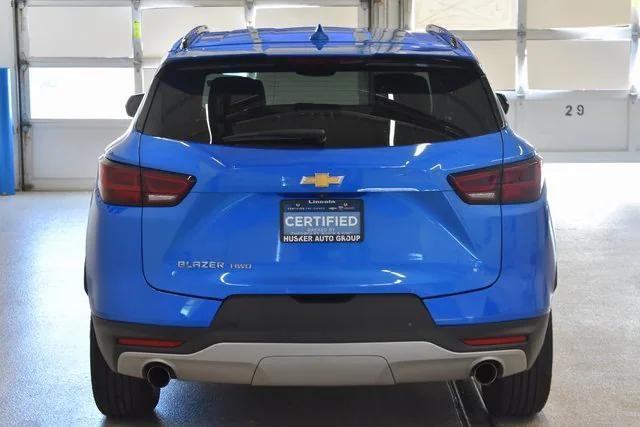 used 2024 Chevrolet Blazer car, priced at $27,698