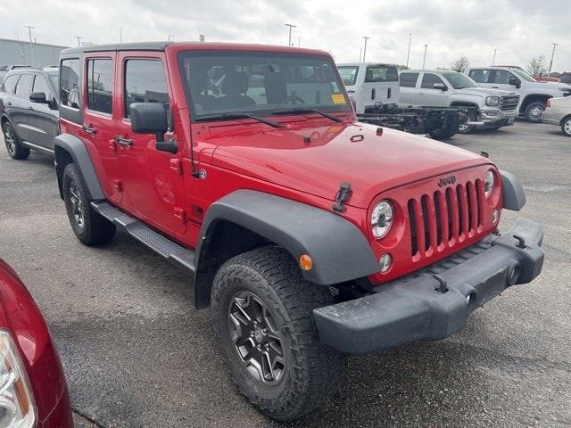 used 2014 Jeep Wrangler Unlimited car, priced at $19,598