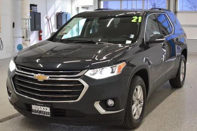 used 2021 Chevrolet Traverse car, priced at $22,998