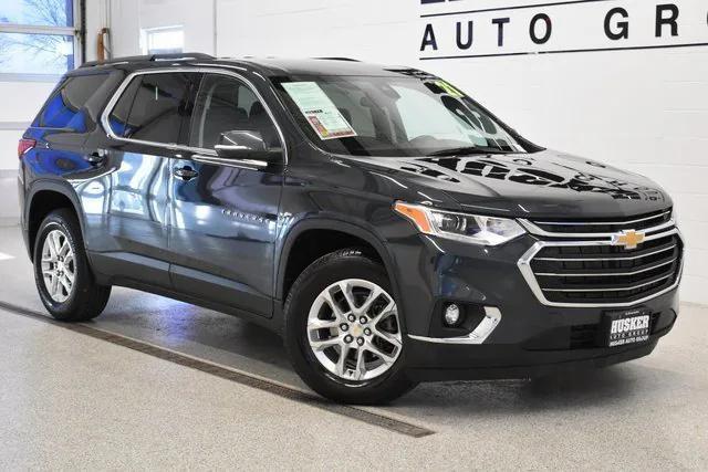 used 2021 Chevrolet Traverse car, priced at $22,998