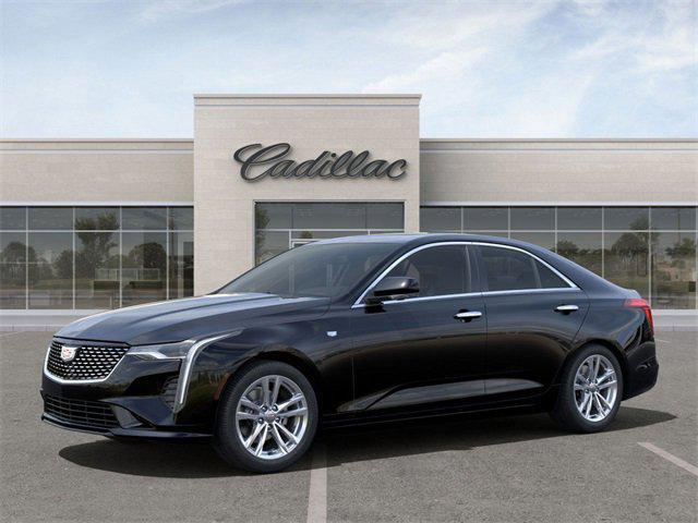 new 2025 Cadillac CT4 car, priced at $40,190