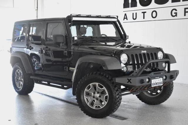 used 2016 Jeep Wrangler Unlimited car, priced at $19,498