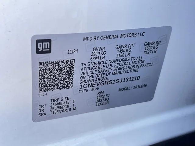 used 2025 Chevrolet Traverse car, priced at $37,898