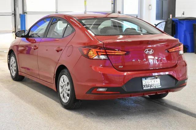 used 2019 Hyundai Elantra car, priced at $12,498