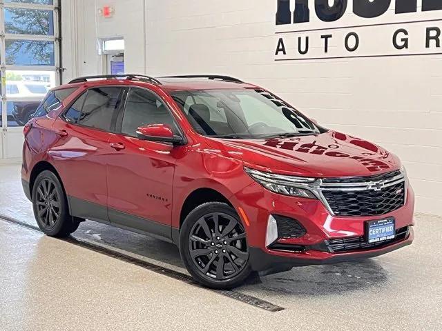used 2022 Chevrolet Equinox car, priced at $24,798