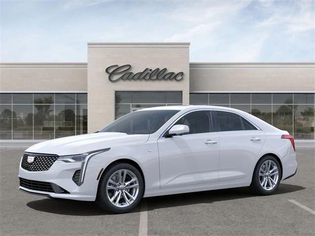 new 2025 Cadillac CT4 car, priced at $40,190