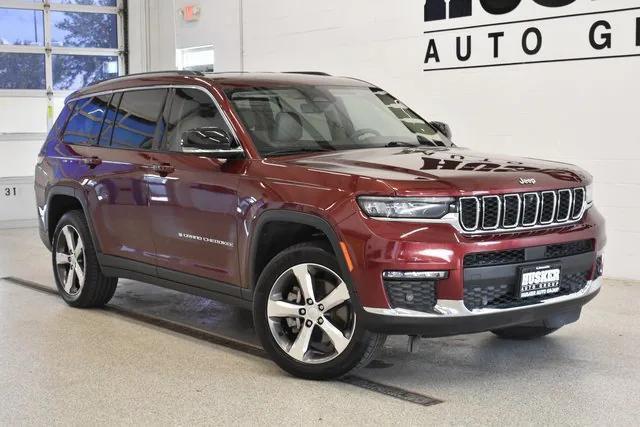 used 2021 Jeep Grand Cherokee L car, priced at $25,698