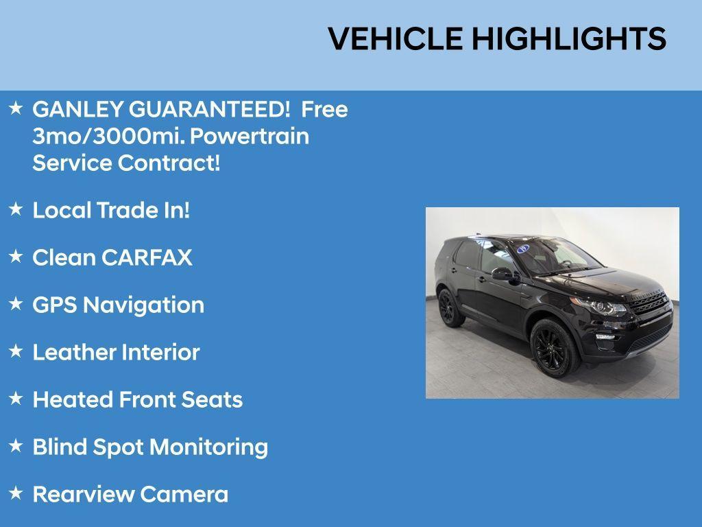used 2019 Land Rover Discovery Sport car, priced at $16,619