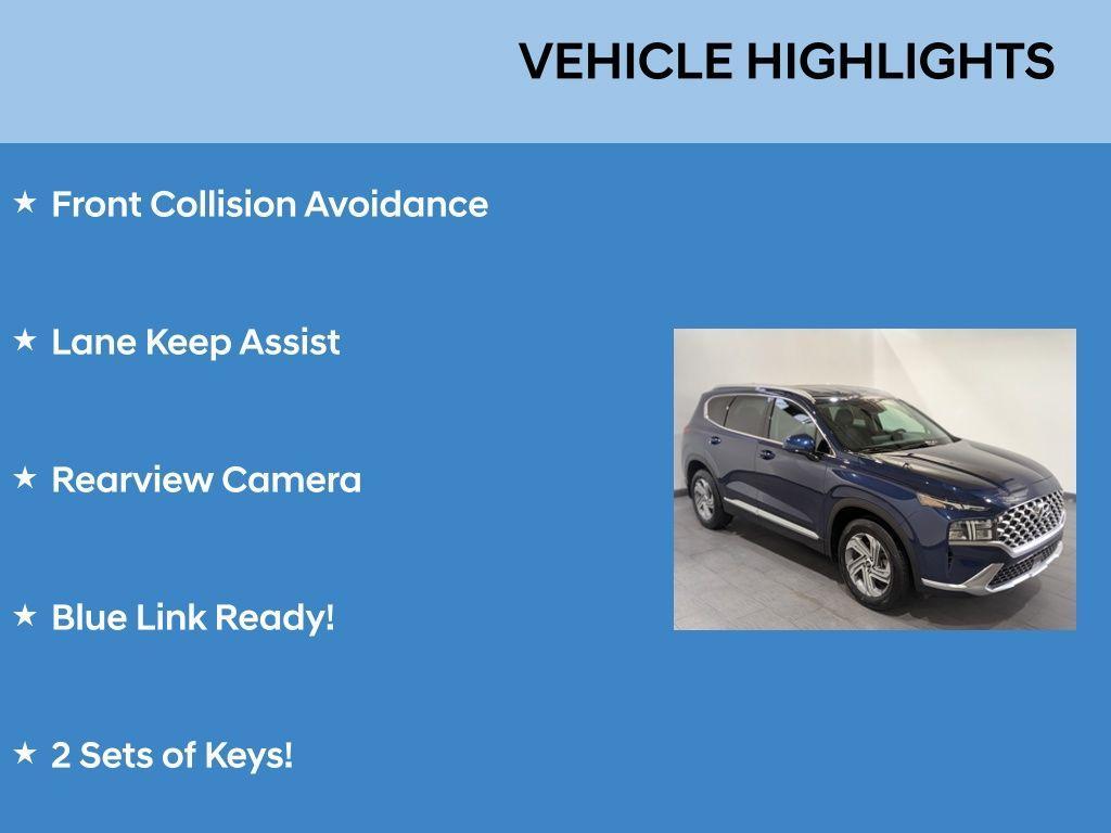 used 2022 Hyundai Santa Fe car, priced at $19,488