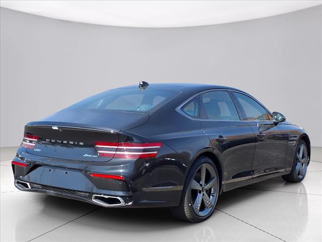 new 2025 Genesis G80 car, priced at $75,758