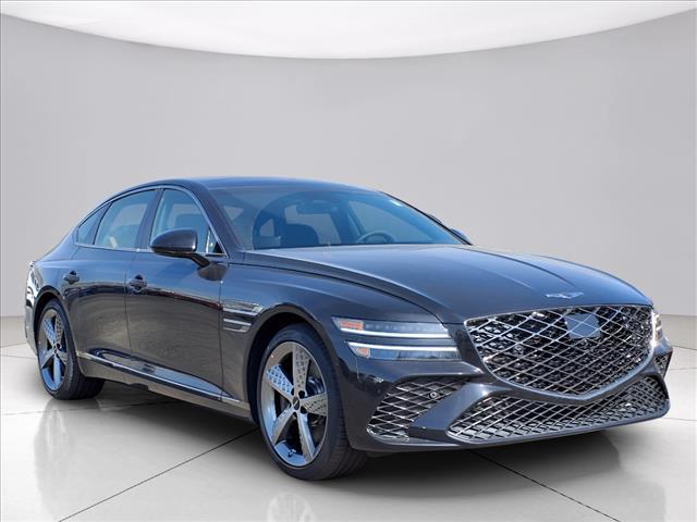 new 2025 Genesis G80 car, priced at $75,758