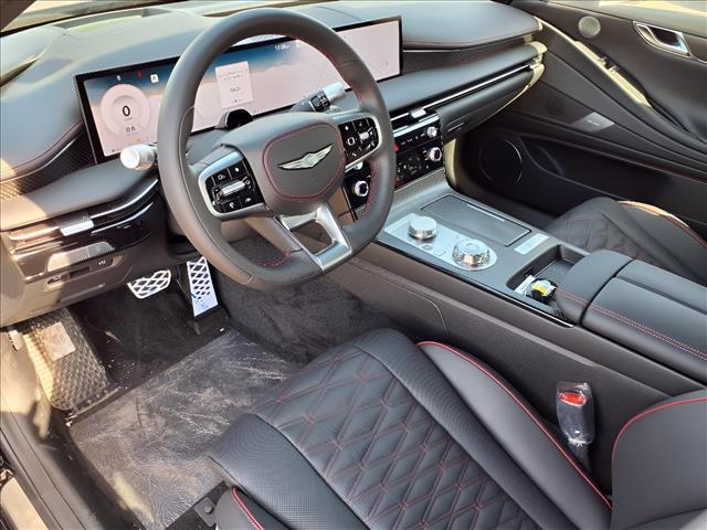 new 2025 Genesis G80 car, priced at $75,758