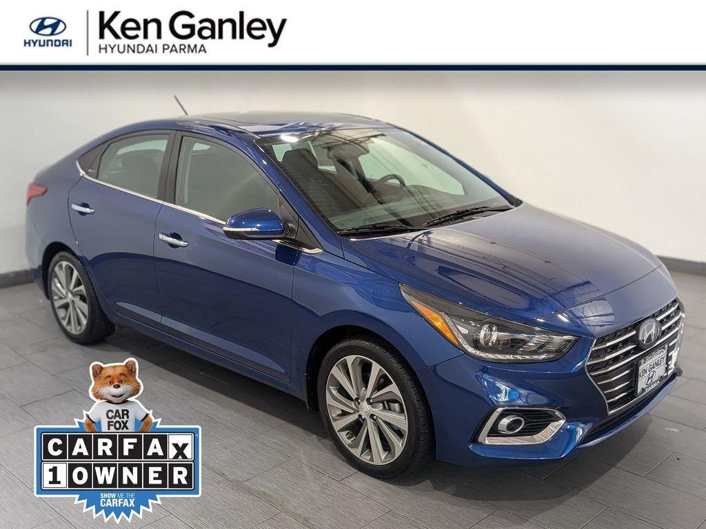 used 2022 Hyundai Accent car, priced at $18,597