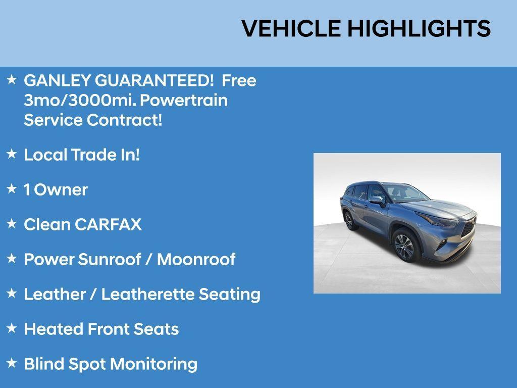 used 2022 Toyota Highlander car, priced at $34,164