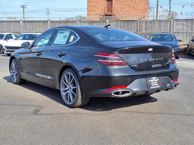 new 2025 Genesis G70 car, priced at $44,940
