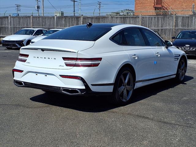 new 2025 Genesis G80 car, priced at $70,600
