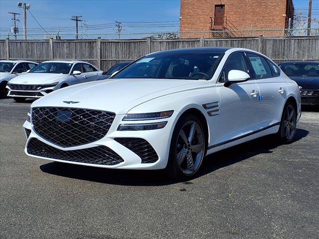 new 2025 Genesis G80 car, priced at $70,600