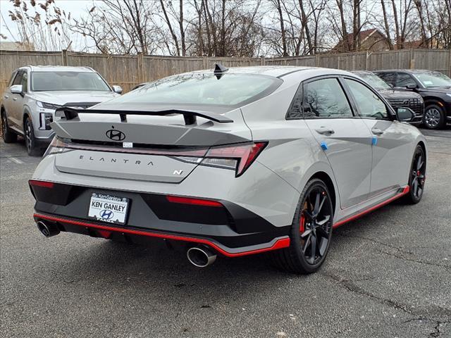 new 2025 Hyundai Elantra N car, priced at $35,625