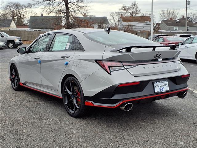 new 2025 Hyundai Elantra N car, priced at $35,625