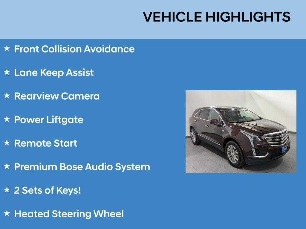 used 2017 Cadillac XT5 car, priced at $19,486
