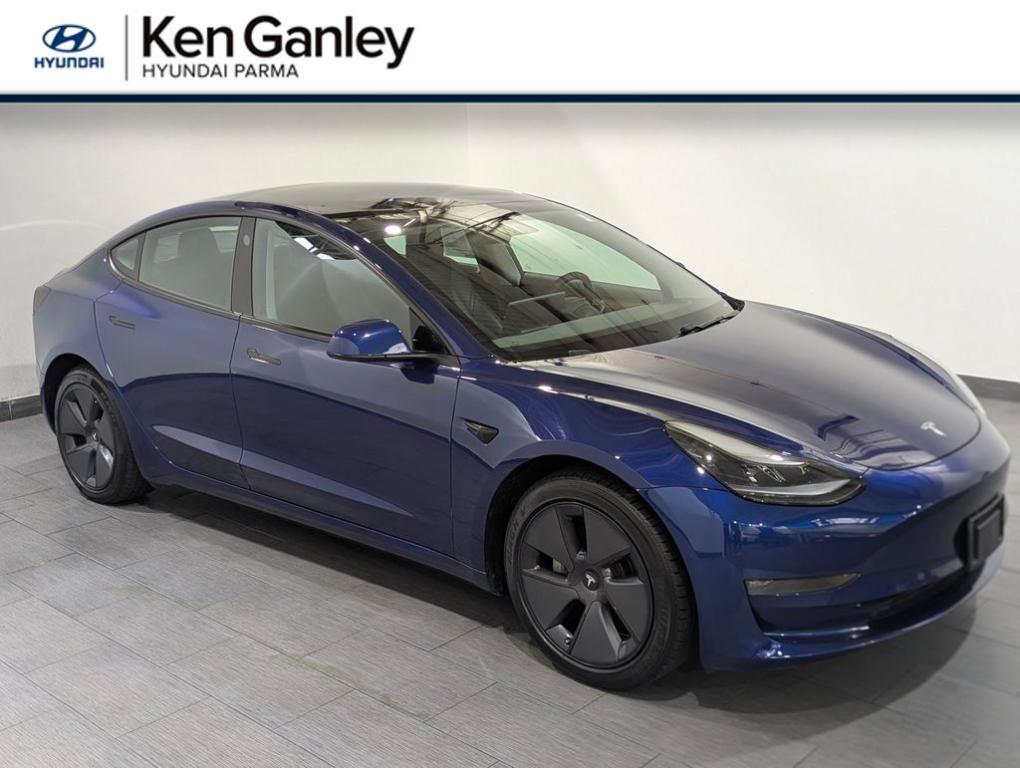 used 2021 Tesla Model 3 car, priced at $23,419