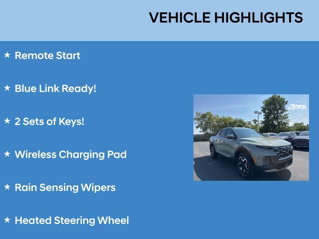 used 2024 Hyundai SANTA CRUZ car, priced at $32,944
