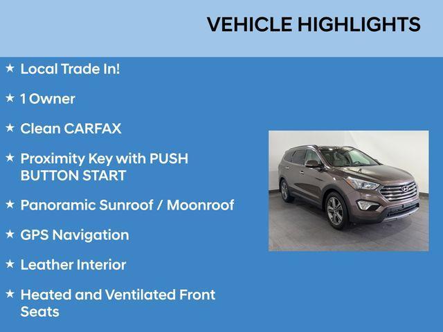 used 2014 Hyundai Santa Fe car, priced at $12,797