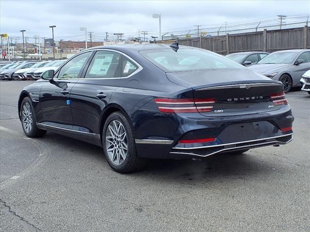 new 2025 Genesis G80 car, priced at $59,450