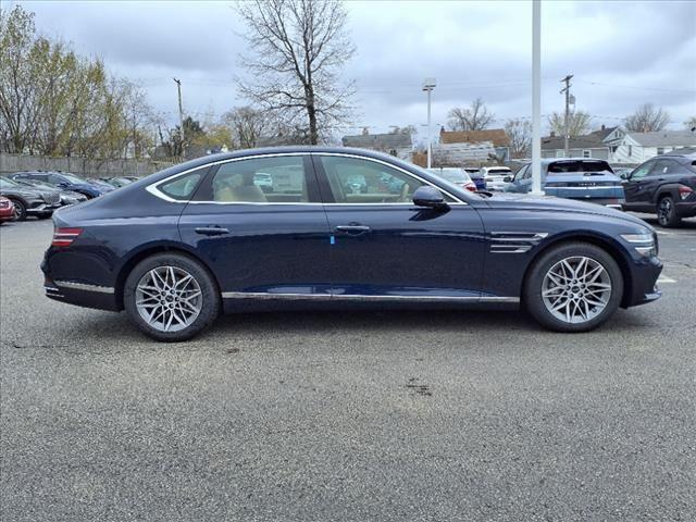 new 2025 Genesis G80 car, priced at $59,450