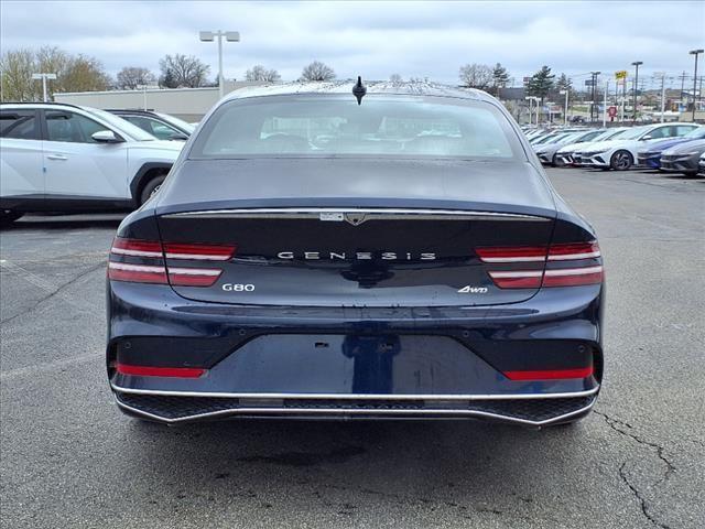 new 2025 Genesis G80 car, priced at $59,450