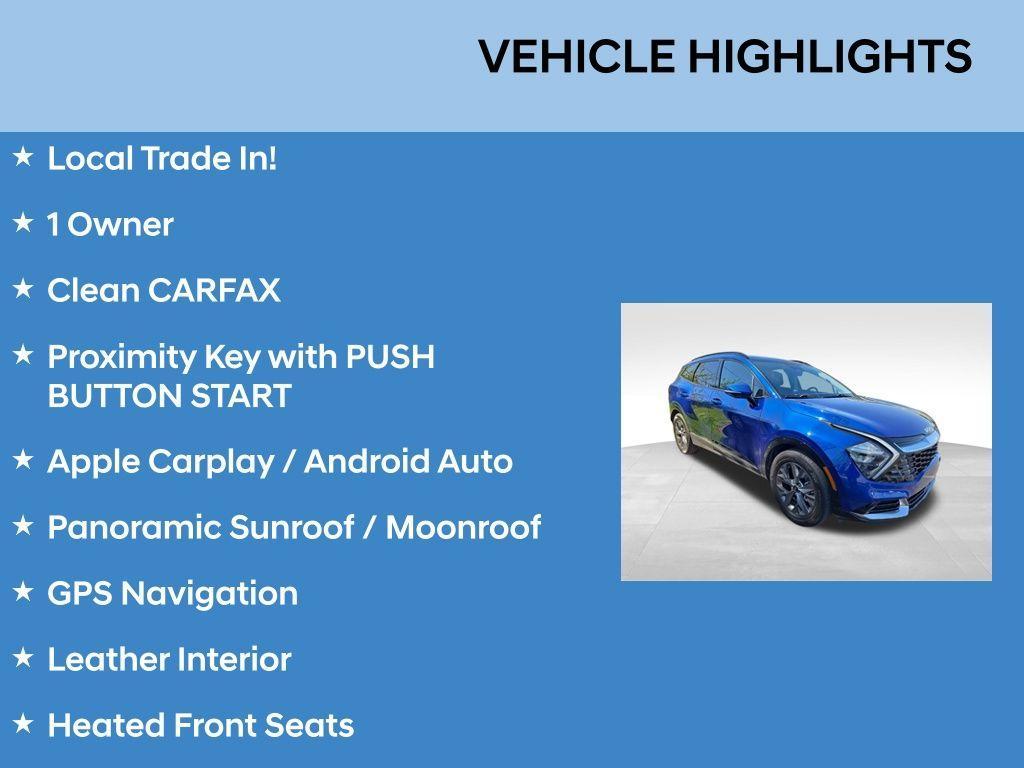 used 2023 Kia Sportage car, priced at $26,621