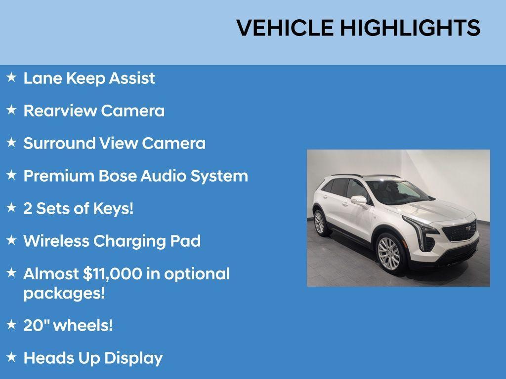 used 2022 Cadillac XT4 car, priced at $30,688