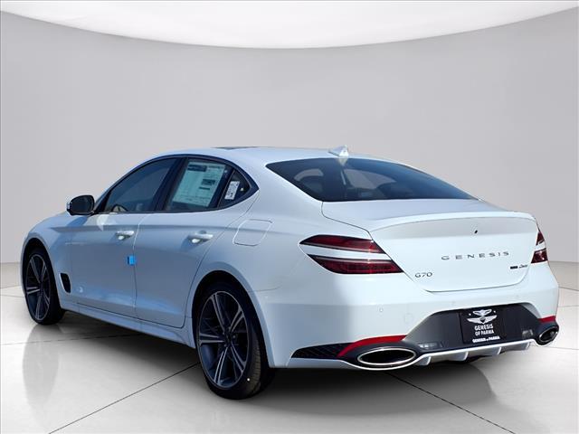 new 2025 Genesis G70 car, priced at $54,983