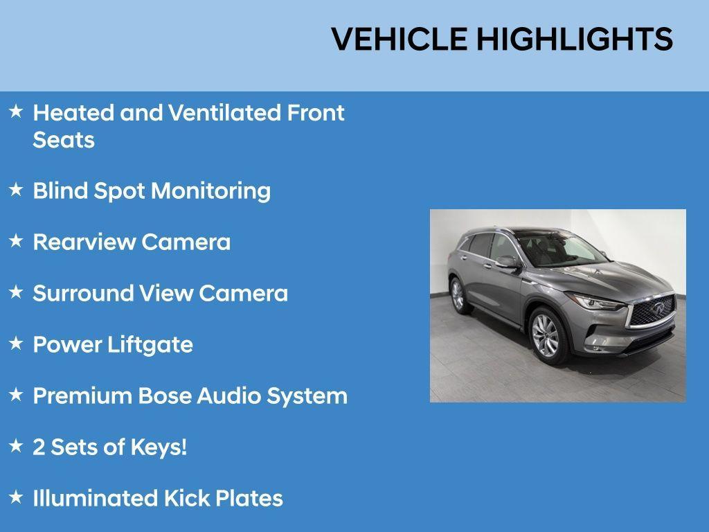 used 2022 INFINITI QX50 car, priced at $28,818