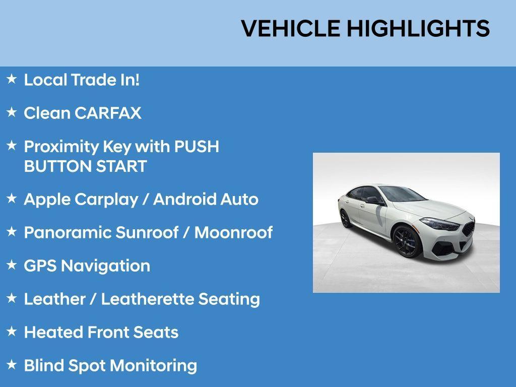 used 2021 BMW M235 Gran Coupe car, priced at $28,389