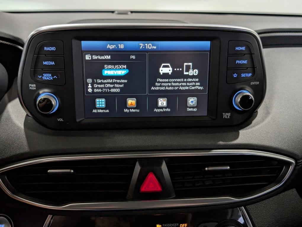 used 2019 Hyundai Santa Fe car, priced at $18,847