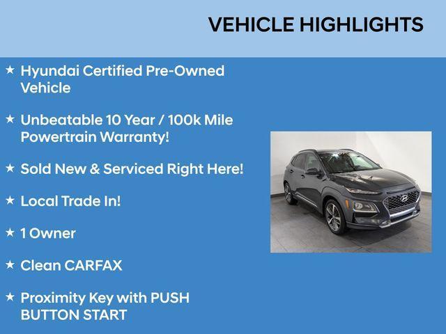 used 2021 Hyundai Kona car, priced at $18,997