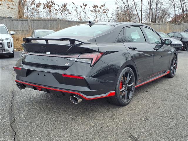 new 2025 Hyundai Elantra N car, priced at $35,405