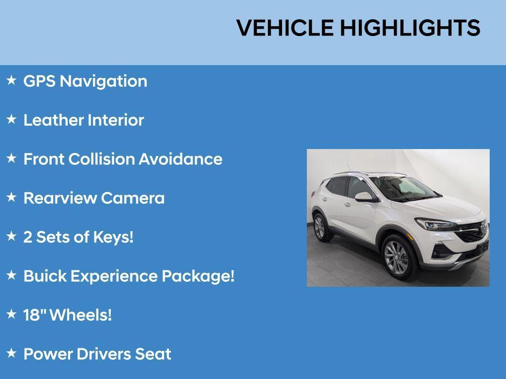 used 2020 Buick Encore GX car, priced at $19,747
