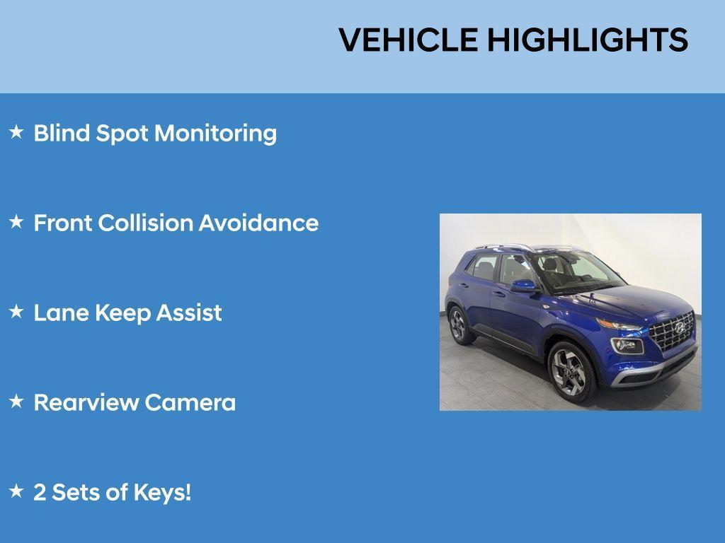 used 2022 Hyundai Venue car, priced at $18,497