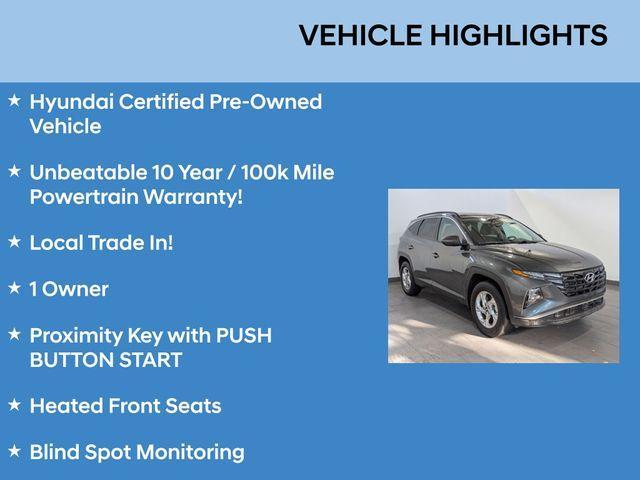 used 2022 Hyundai Tucson car, priced at $22,627