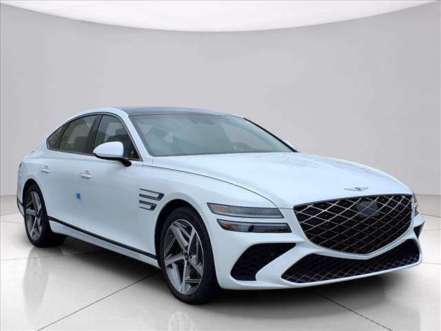 new 2025 Genesis G80 car, priced at $68,136