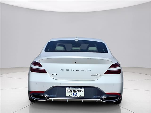 new 2023 Genesis G70 car, priced at $53,995