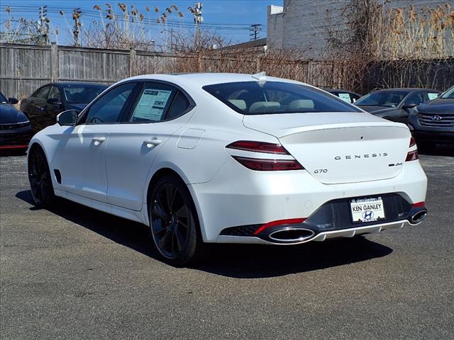 new 2023 Genesis G70 car, priced at $53,995