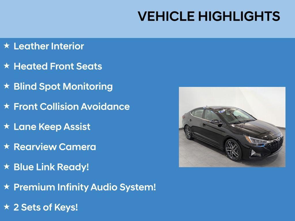used 2019 Hyundai Elantra car, priced at $16,477