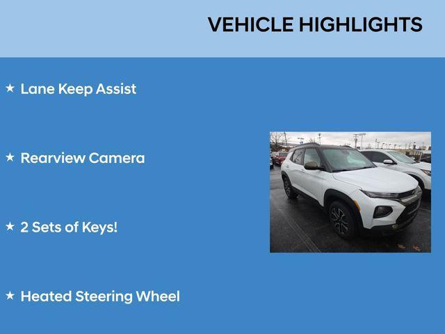 used 2022 Chevrolet TrailBlazer car, priced at $23,498