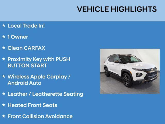 used 2022 Chevrolet TrailBlazer car, priced at $22,452