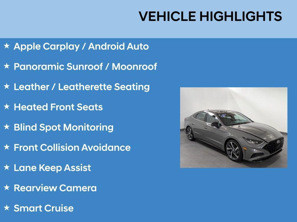 used 2022 Hyundai Sonata car, priced at $23,488