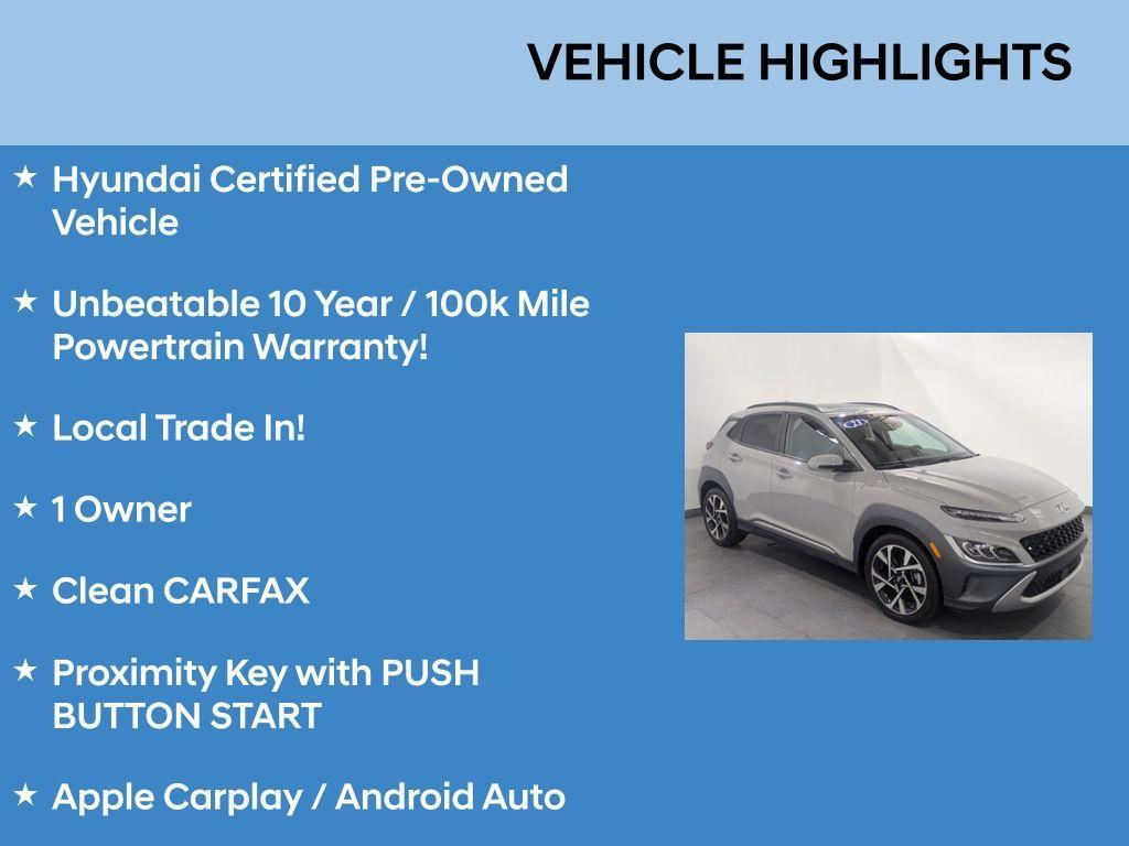 used 2023 Hyundai Kona car, priced at $23,319